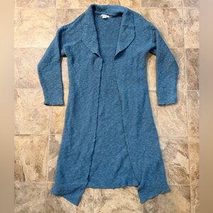 Ariat Textured Knit Cardigan in Blue